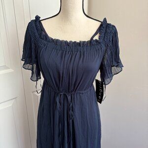 SANGRIA Chiffon Lined Dress